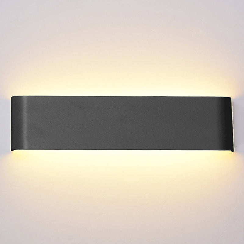 Moderne Einfachheit Rechteck Wandleuchte Acryl Wandleuchte Beleuchtung für Schlafzimmer