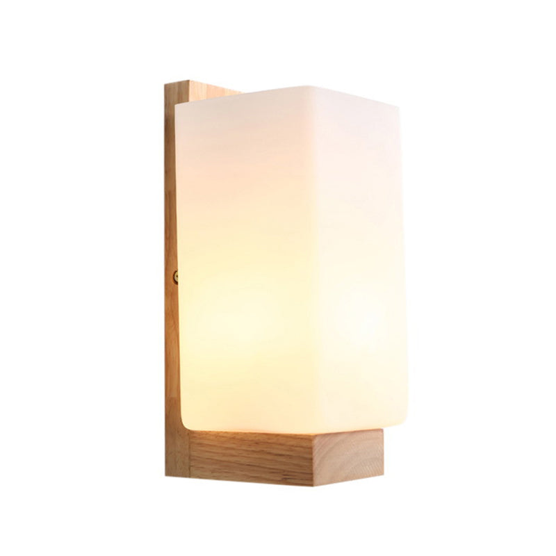 Moderne stijl massief houten bedwandsconstructie