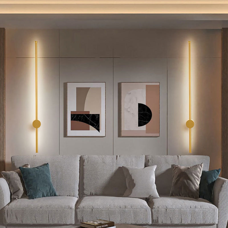 Nordische Einfachheit Lineare Wandleuchten Aluminiumleuchte Leuchten für Schlafzimmer