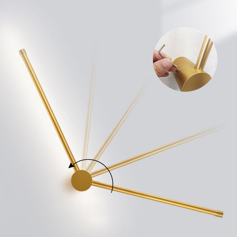 Nordische Einfachheit Lineare Wandleuchten Aluminiumleuchte Leuchten für Schlafzimmer