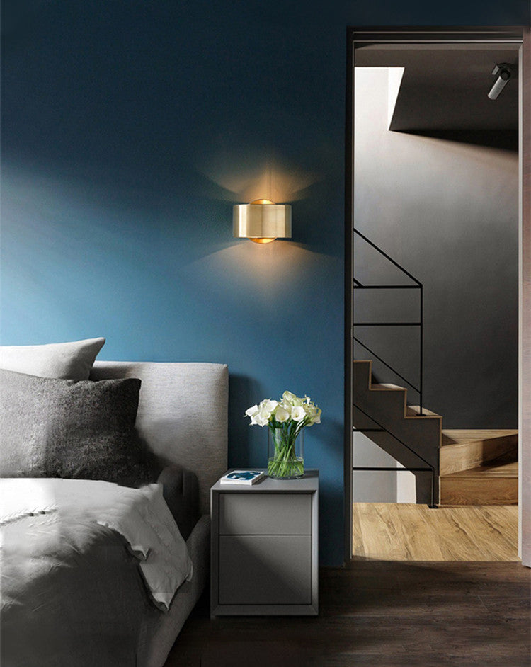 Cilinders stense lamp armatuur moderne minimalistische stijl metaal 1 lichte staten