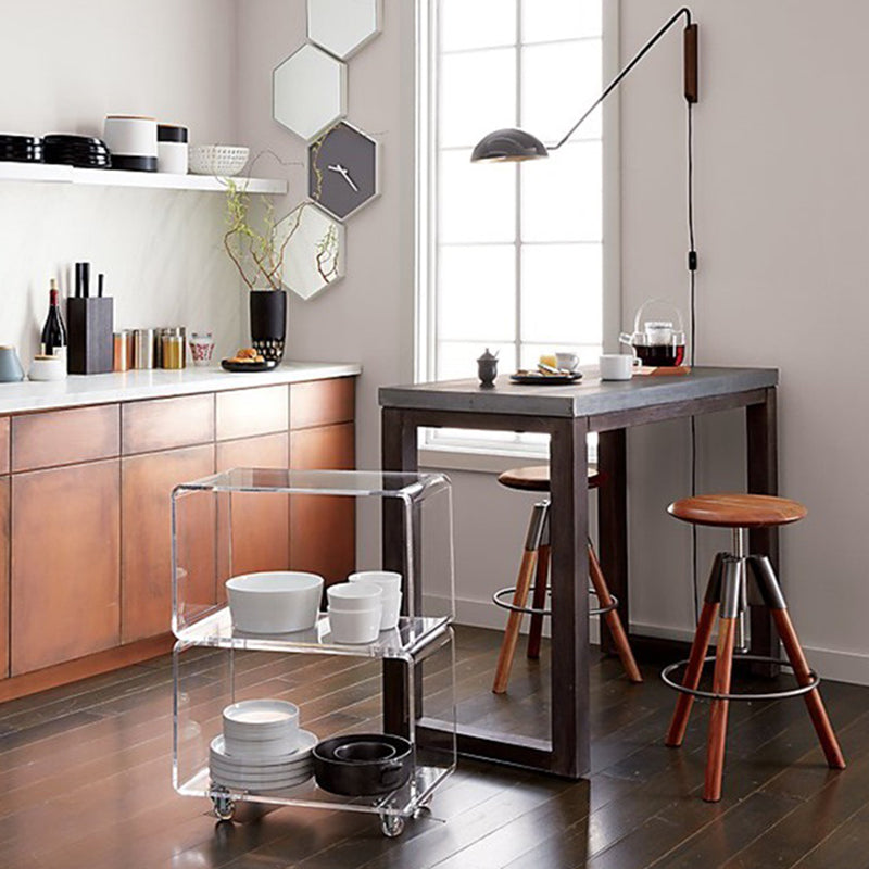 Swing Arm Wall SCONCE Moderne minimalistische stijl Metal 1 lichte staten