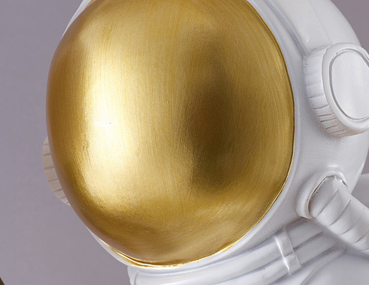 Astronaut Modelado de luces de matriz esféricas Resina creativa 1 luz sonces