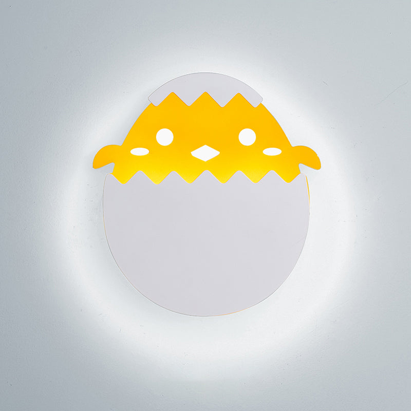 Cartoon Shape Sconce Light Fixture Creative Acrylic 1 Light Sconces