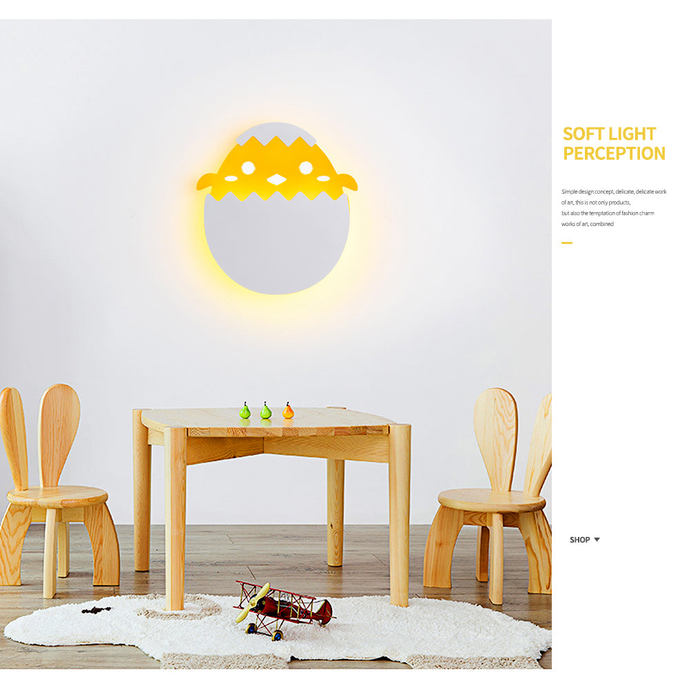 Cartoon Shape Sconce Light Fixture Creative Acrylic 1 Light Sconces