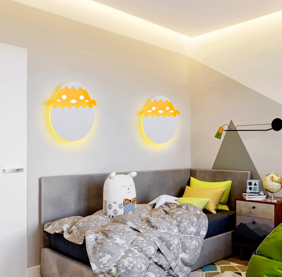 Cartoon Shape Sconce Light Fixture Creative Acrylic 1 Light Sconces