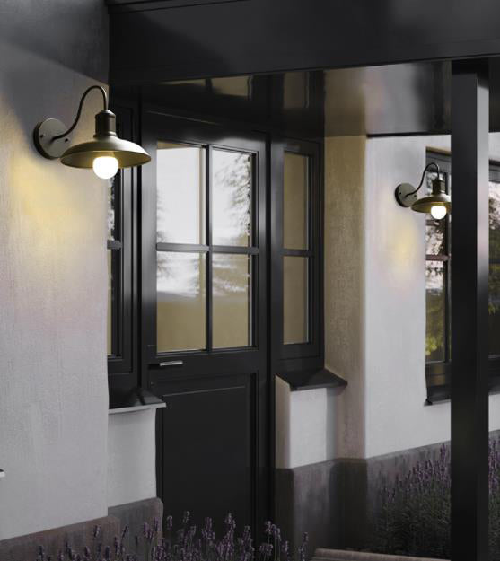 Retro Industrial Style Schwanenhals Stamm Wandleuchte 1 Lichtmetall -Leuchten