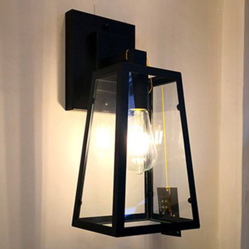 Bewaffnete Metallwandleuchten Amerikaner Retro Industrial Style 1 Lichtleuchte