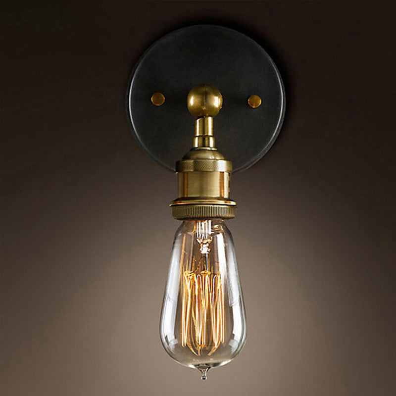 American Retro Industrial Style Armed  Wall Sconce Lights 1Light Metal Sconces