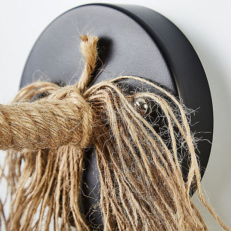 Gooseneck Stem Wall Light Sconce American Retro Style Glass 1 Light Sconces