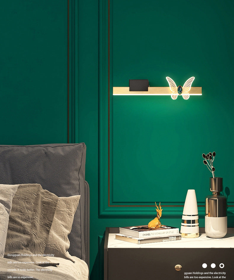 Rectangular Vanity Sconce Modern Minimalist Style Aluminum Vanity Light