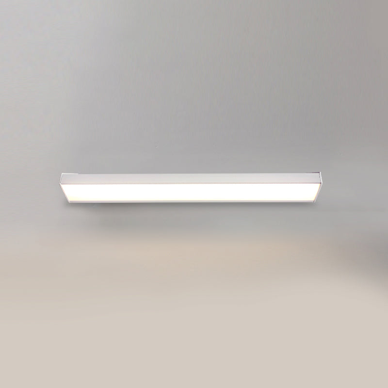 Rectangle Vanity Wall Sconce Fixtures Modern Minimalist Style Acrylic Single Vanity Light