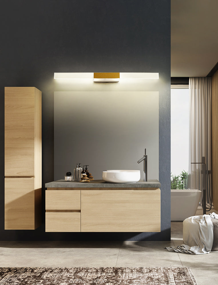 Rectangle Vanity Wall Light Fixtures Modern Luxury Style Acrylic Vanity Light
