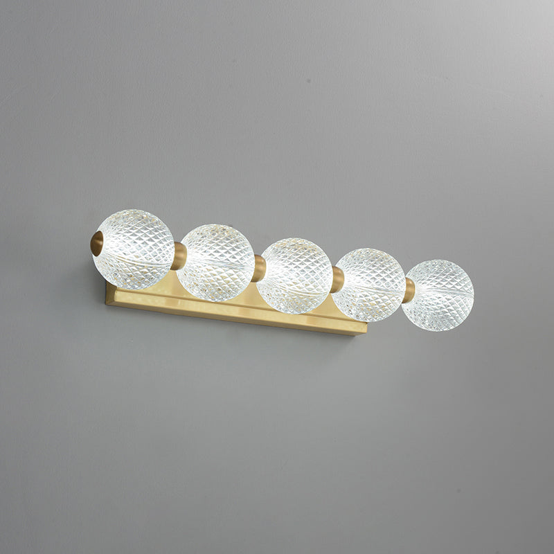 American Light Extravagant Style Vanity Light Fixture Copper Vanity Light