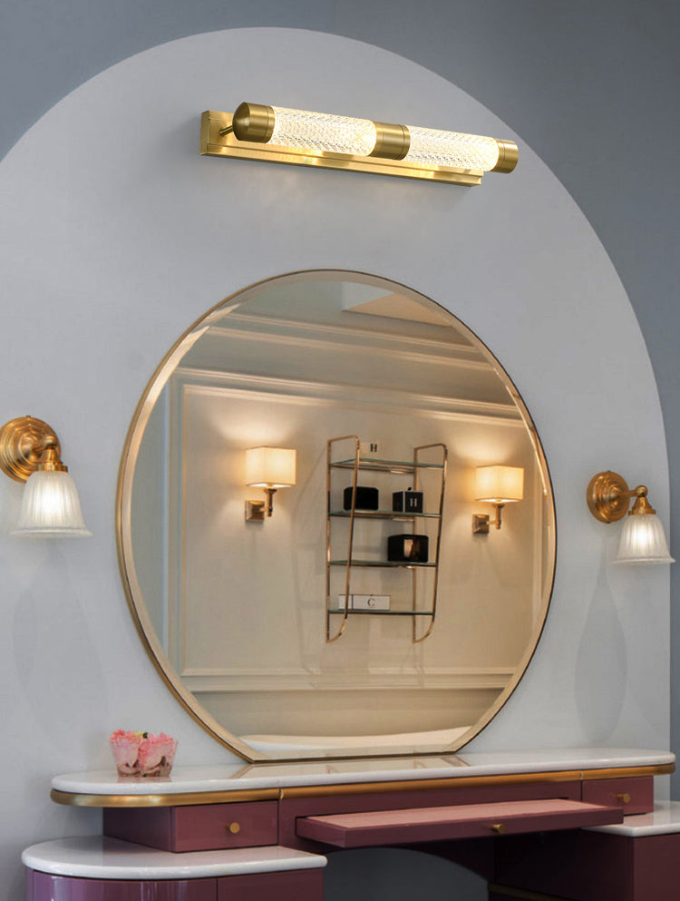 American Light Extravagant Style Vanity Light Fixture Copper Vanity Light