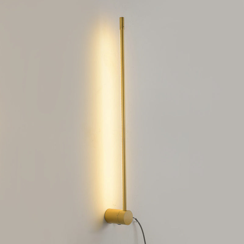 Modern Minimalist Style Linear Wall Light Fixtures Aluminum Sconces