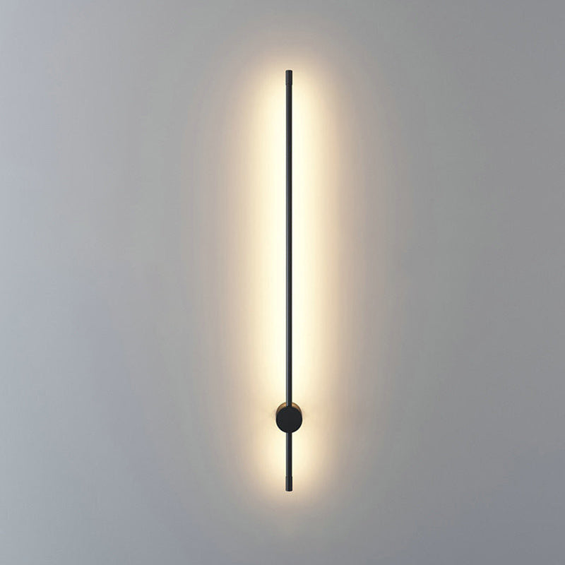Modern Minimalist Style Linear Wall Light Fixtures Aluminum Sconces
