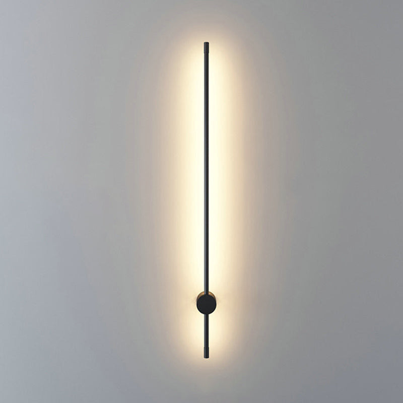 Modern Minimalist Style Linear Wall Light Fixtures Aluminum Sconces