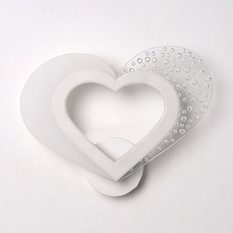 Fispositivi da parete in stile creativo cartone animato Light Acrilic Wall Light per camera da letto