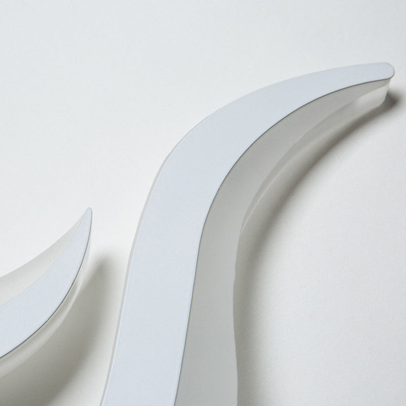 Lamme di fiamma a parete flame sconde acriliche in stile minimalista moderno