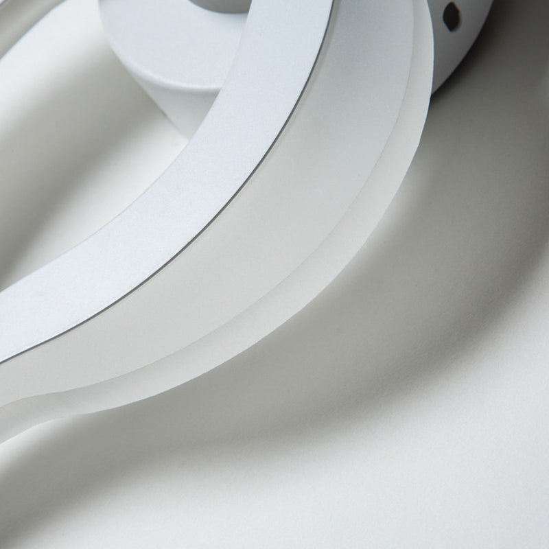 Lamme di fiamma a parete flame sconde acriliche in stile minimalista moderno