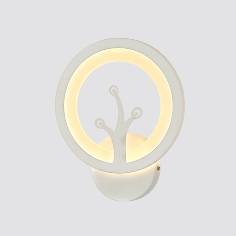 Modern Minimalist Style Wall Light Fixtures Acrylic Sconces