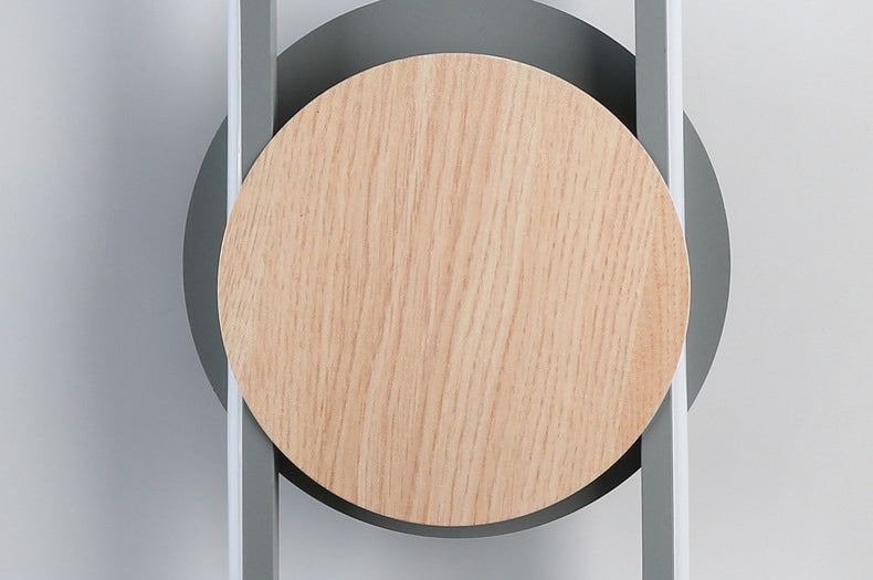 Oval Wall Light Fixtures Modern Minimalist Style Acrylic Sconces