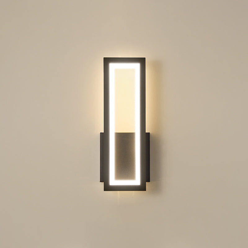 Rechthoekige wandverlichting armaturen moderne minimalistische stijl acryl wandlicht