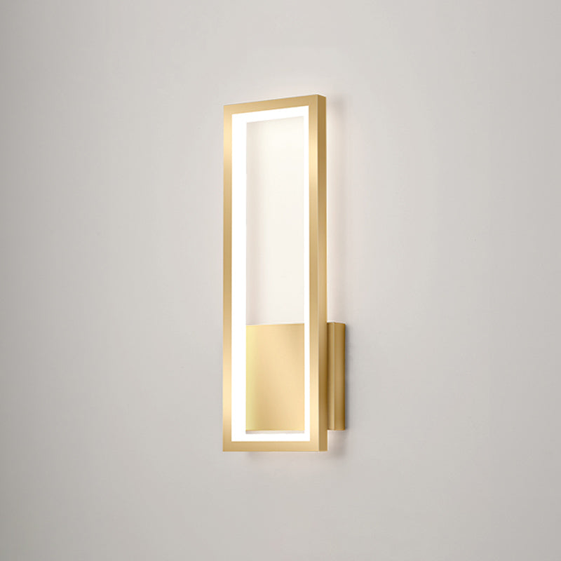 Rechthoekige wandverlichting armaturen moderne minimalistische stijl acryl wandlicht