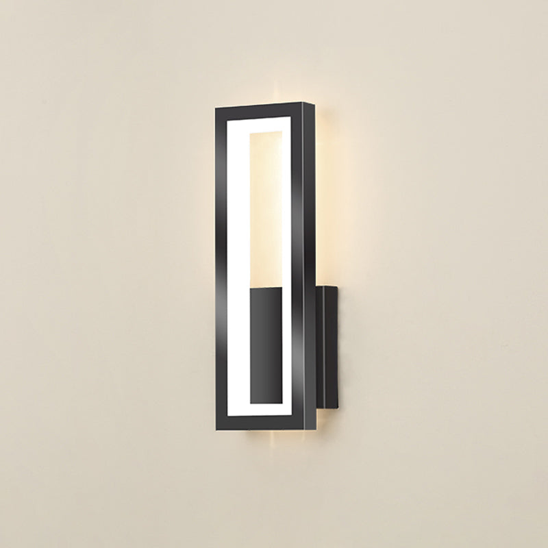 Rechthoekige wandverlichting armaturen moderne minimalistische stijl acryl wandlicht