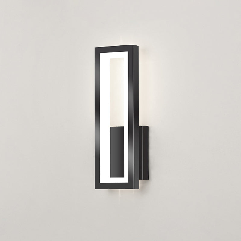 Rechthoekige wandverlichting armaturen moderne minimalistische stijl acryl wandlicht