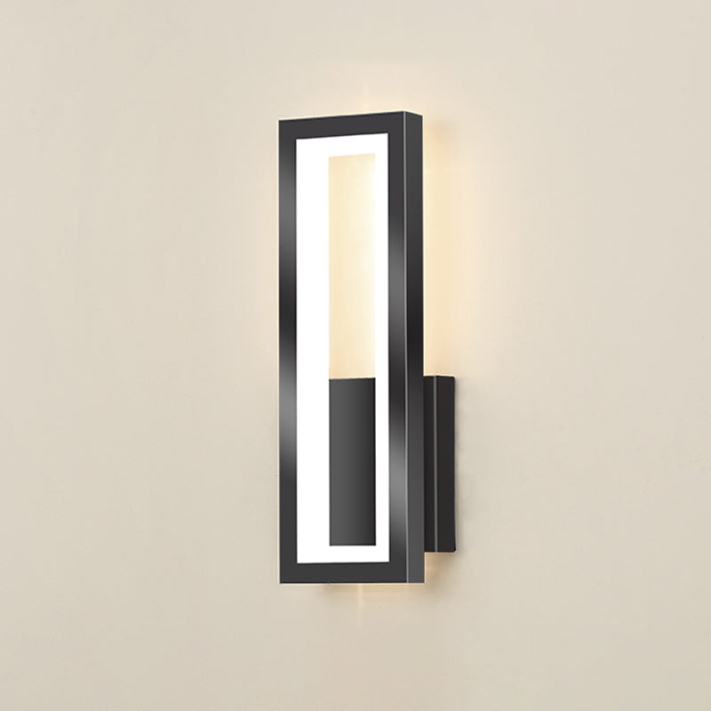 Rechthoekige wandverlichting armaturen moderne minimalistische stijl acryl wandlicht