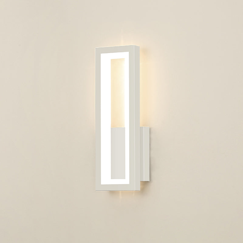 Rechthoekige wandverlichting armaturen moderne minimalistische stijl acryl wandlicht