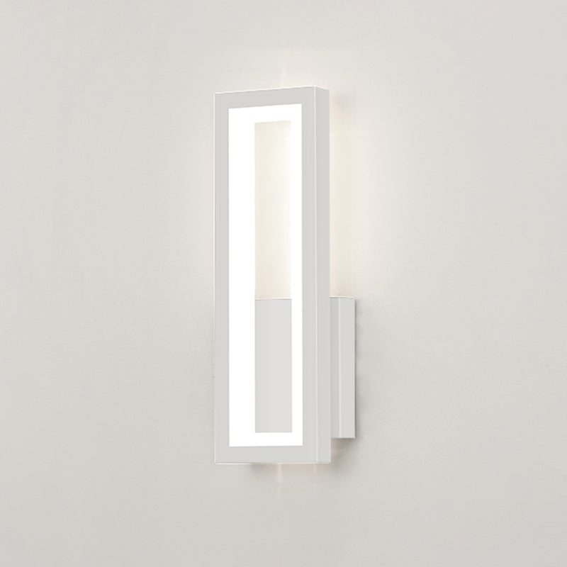 Rechthoekige wandverlichting armaturen moderne minimalistische stijl acryl wandlicht