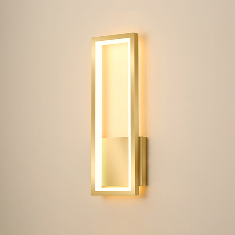 Rechthoekige wandverlichting armaturen moderne minimalistische stijl acryl wandlicht