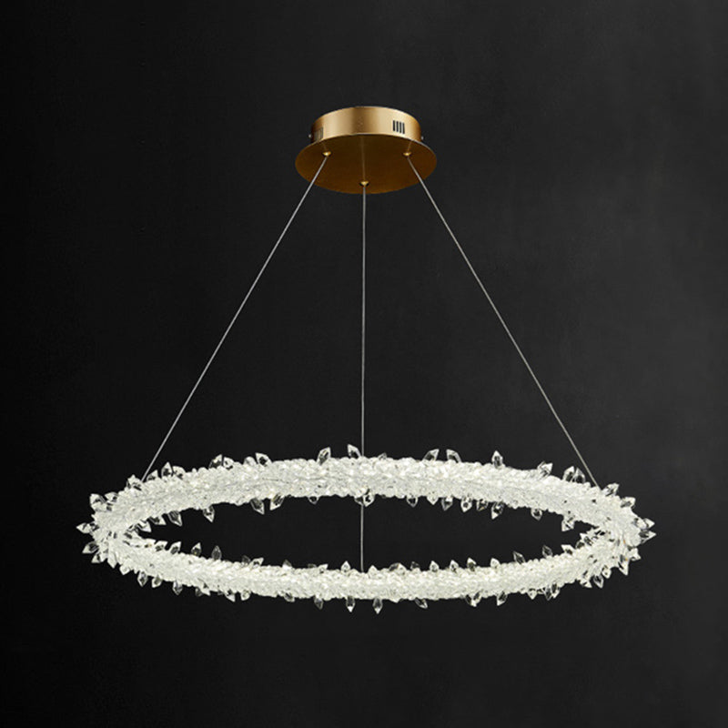 Lampade per lampadari a LEDELIE LED SIMPLICITÀ MODERNY GARLA LEDE LUMI DI CRIDURO CRIDUNGE PENDANTI PER RISTATO