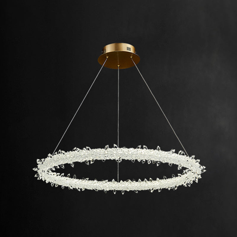 Lampade per lampadari a LEDELIE LED SIMPLICITÀ MODERNY GARLA LEDE LUMI DI CRIDURO CRIDUNGE PENDANTI PER RISTATO