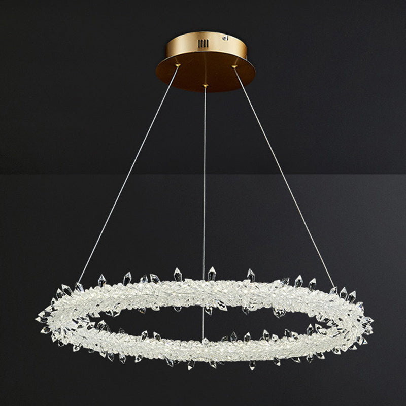 Lampade per lampadari a LEDELIE LED SIMPLICITÀ MODERNY GARLA LEDE LUMI DI CRIDURO CRIDUNGE PENDANTI PER RISTATO