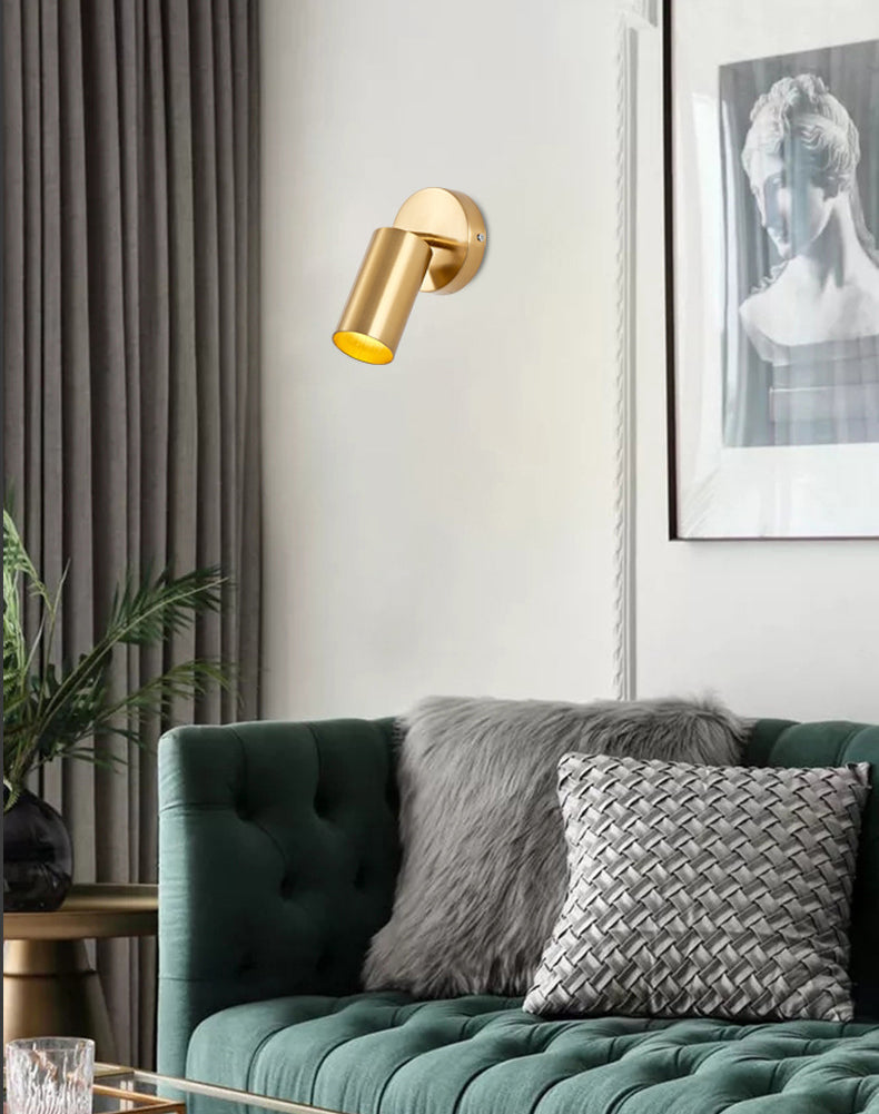 Cylinder Wall Light Sconce Nordic Luxury Style 1 Light Sconces