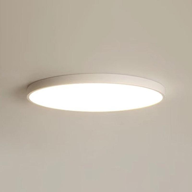 Ultra-thin Round Flush Mount Ceiling Lights Minimalist LED Flush Ceiling Lights for Bedroom