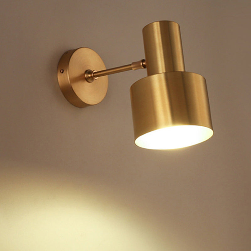 Cylinderical Wall Light Sconce Nordic Luxury Style 1 Light Sconces
