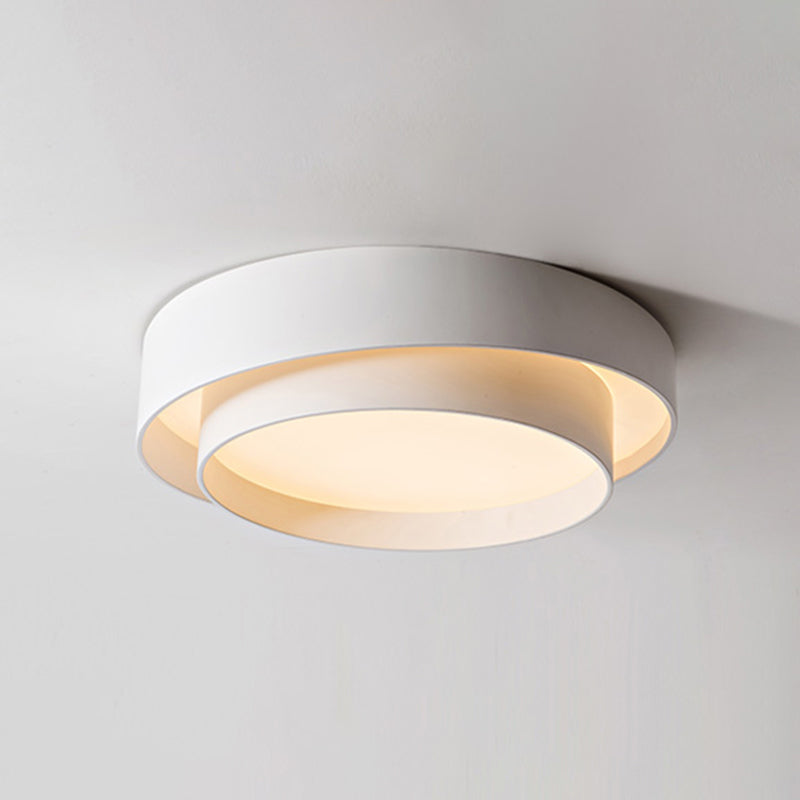 Nordic Modern Flush Mount Ceiling Light LED Spiral Flush Mount Lighting for Bedroom