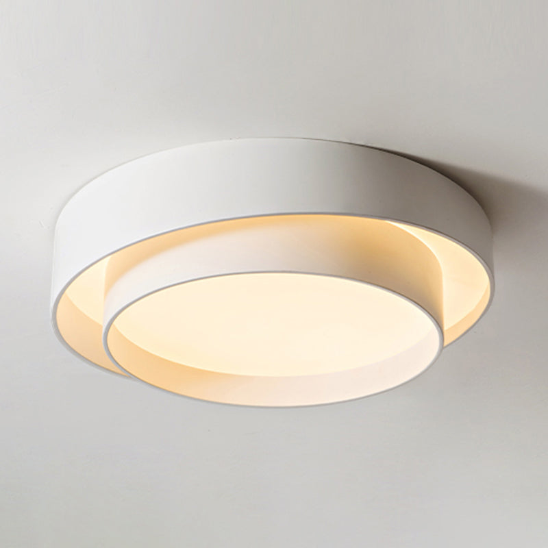 Nordic Modern Flush Mount Ceiling Light LED Spiral Flush Mount Lighting for Bedroom