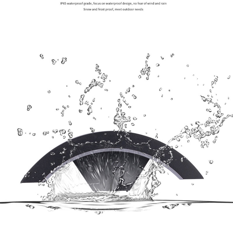 Curve Wall Light Sponce Modern Minimalist Style Fonces de aluminio