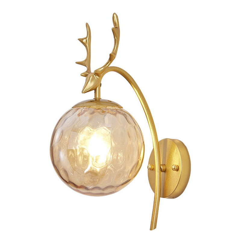 Modern Creative Style Global Wall Light Sconce Glass 1 Sconces Light