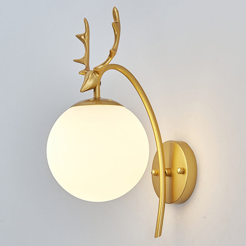 Modern Creative Style Global Wall Light Sconce Glass 1 Sconces Light