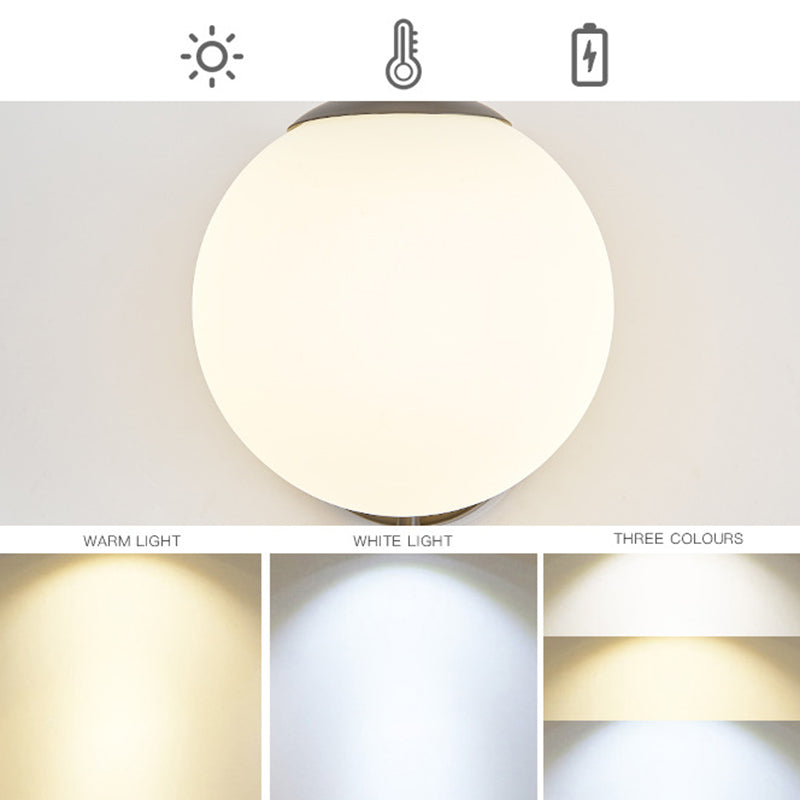 Modern Creative Style Global Wall Light Sconce Glass 1 Sconces Light