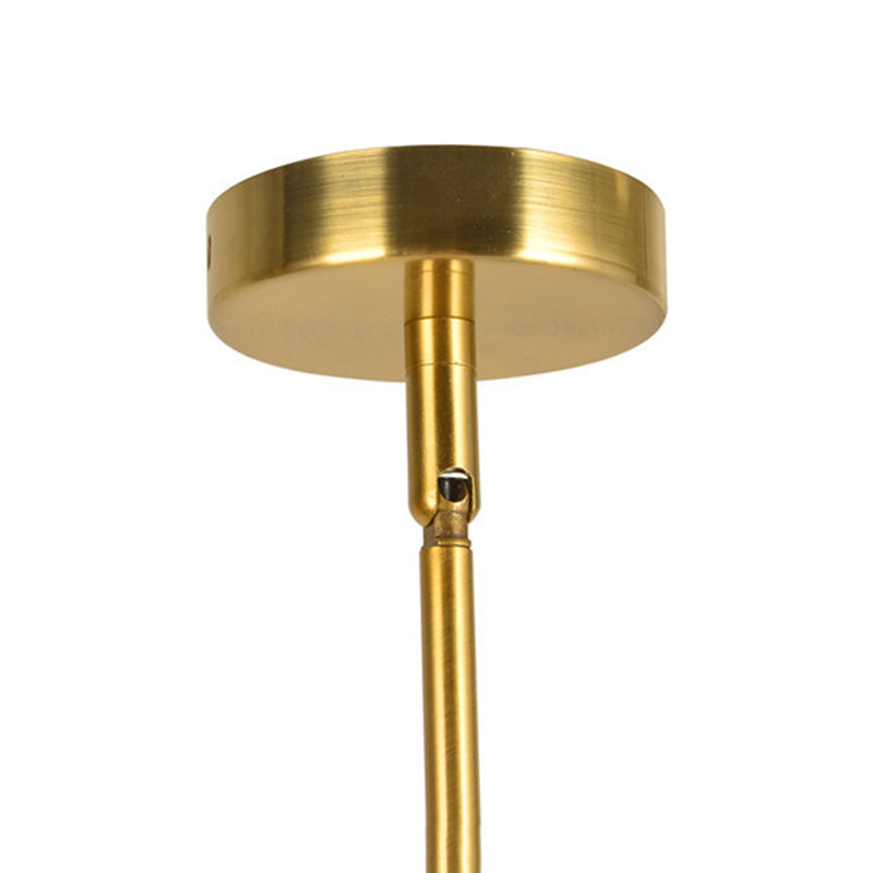Midden-eeuws ontwerpbol hangen lamp opaal matglas schaduw 1 licht hanglampje licht
