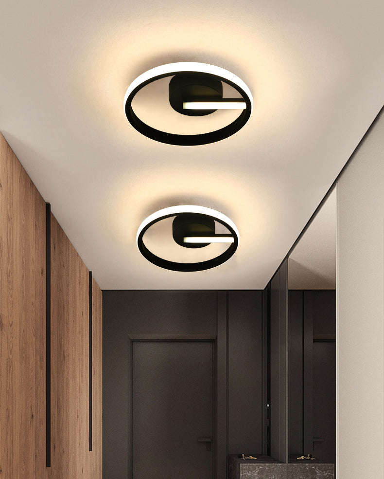 Geometric Ceiling Flush Mount Light Modern Acrylic LED Aisle Ceiling Light Fixture