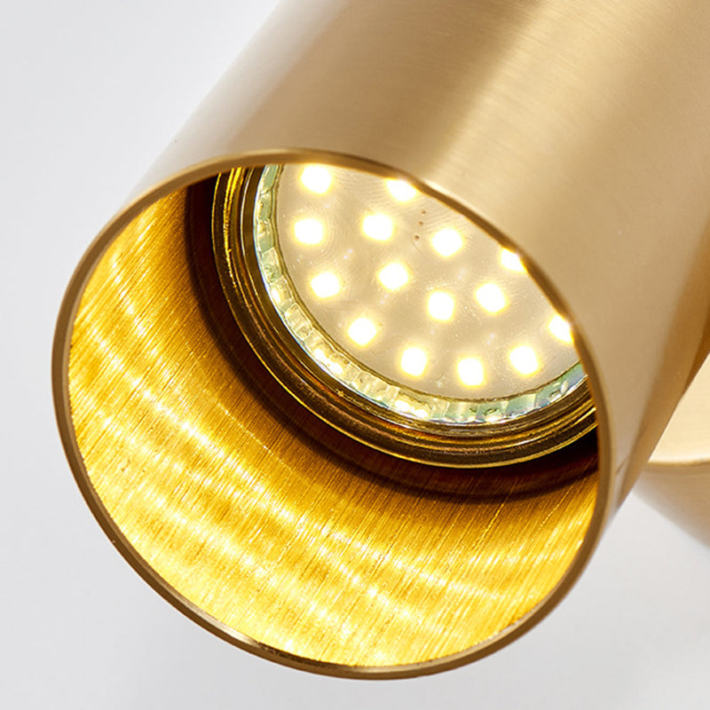 Modern Style Simplicity Wall Sconce Metal Ring Design Single Bulb Bedside Light